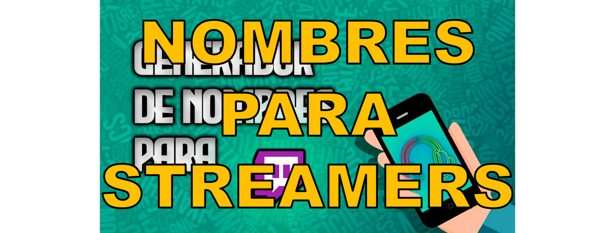 🥇【Nombres para streamers】 🕹️SitioGame🕹️